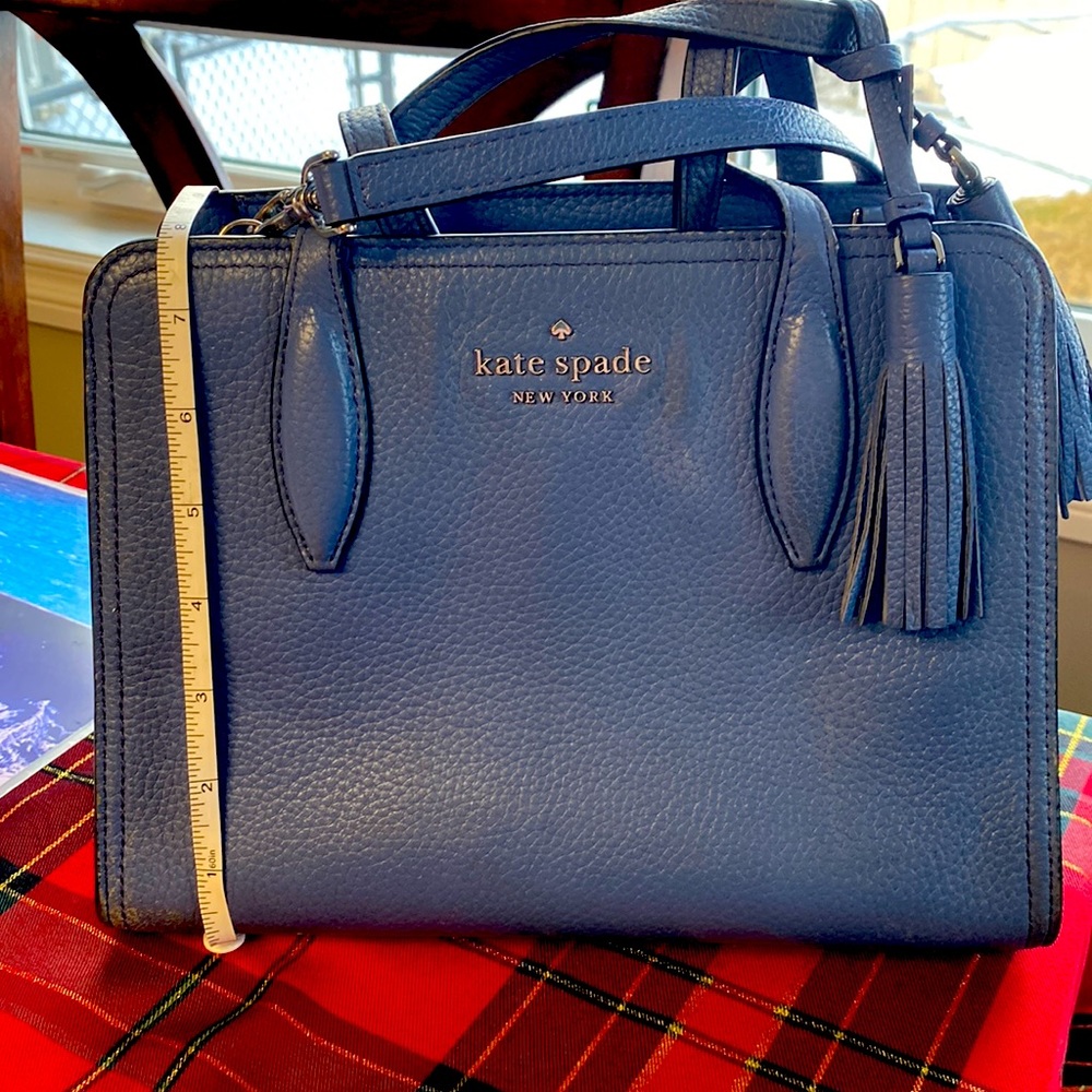 Kate Spade Purse Blue Handbag Satchel